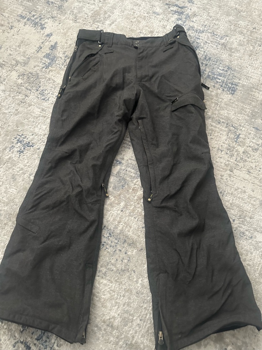 Men's Black Snowboard Pants